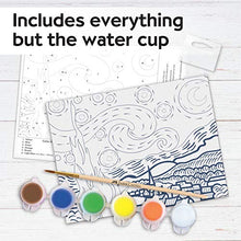 Load image into Gallery viewer, Faber-Castell Paint by# Museum Series - Vincent Van Gogh, The Starry Night - Paint by Numbers for Adult Beginners & Young Artists