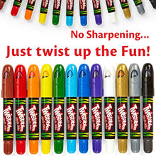 Load image into Gallery viewer, Crayola Twistables Slick Stix Crayons, 12 Count, Oil Pastel Alternative, Ages 3 & Up, Assorted