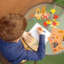 Load image into Gallery viewer, 16 Sheets Fall Paper Collection Kit Autumn Theme Pattern Paper Animal Plant Collection Paper for Thanksgiving Scrapbooking Cardmaking DIY Crafting Art Projects