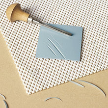 Load image into Gallery viewer, Easy Cut Carving Sheets - 4 Pack Blue Soft & Firm Artist Printmaking Block Printing Set for Sharp, Clear Prints Easy-to-Cut Linoleum (4" x 5")