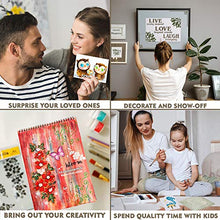 Load image into Gallery viewer, CrafTreat Doily Mandala Stencils for Painting on Wood, Canvas, Paper, Fabric, Floor, Wall and Tile - Circle Hearts Doily - 6x6 Inches - Reusable DIY Art and Craft Stencils - Mandala Circle Stencil
