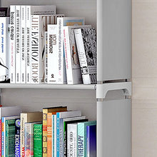Load image into Gallery viewer, 9 Storage Cubes, 4 Tire Shelving Bookcase Cabinet, DIY Closet Organizers for Living Room Bedroom Office (Gray)