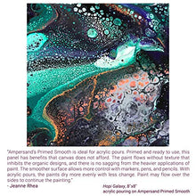 Load image into Gallery viewer, Ampersand Art Supply APS1114 Wood Gesso Artist Painting Panel: Primed Smooth, 11"x14", 1/8 Inch Depth
