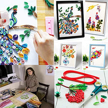 Load image into Gallery viewer, SHULAN Paper Quilling Kits for Adults Beginner Quilling Kit with Instructions Quilling Craft Kit for DIY Learning Class, Home Decoration, Birthday Gift