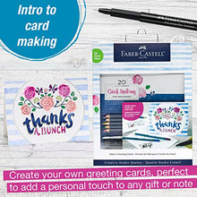 Load image into Gallery viewer, Faber-Castell 20 Minute Studio Card Making for Beginners – Create Your Own DIY Greeting Cards with Watercolors