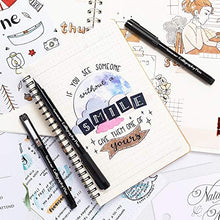 Load image into Gallery viewer, Calligraphy Pens, Hand Lettering Pen, 10 Size Caligraphy Brush Pens for Beginner, Writing, Sketching, Drawing, Illustration, Scrapbooking, journaling