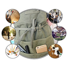 Load image into Gallery viewer, Artist Canvas Apron with Pockets Painting Apron Adjustable Neck Strap/Waist Ties Painter Aprons for Women Men Art Gardening Apron Adjustable M-XXL