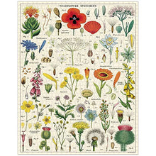 Load image into Gallery viewer, Cavallini Papers & Co. Wildflowers 1,000 Piece Puzzle, Multi
