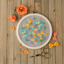 Load image into Gallery viewer, Leisure Arts Mini Maker Embroidery Kit, Transluscent Organza
