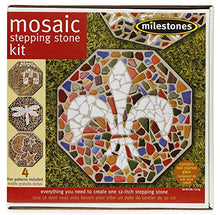Load image into Gallery viewer, Milestones Mosaic Stepping Stone Kit, Makes a 12-Inch Stone