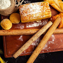 Load image into Gallery viewer, French Rolling Pin 3 Pieces Different Sizes (19.7inches 15inches 11inches) Made by Wenge Wood Very Suitable for Restaurants and Home Kitchens to Make Various Sizes of Bread