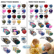 Load image into Gallery viewer, WeCare Disposable Face Mask Individually Wrapped - 50 Pack, Tie Dye Masks 3 Ply