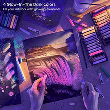 Load image into Gallery viewer, Arteza Soft Pastels, Set of 72 Artist-Grade Soft Pastel Sticks for Arts & Crafts Projects, Drawing, Blending, Layering, Shading, Art Supplies for All Ages and Artistic Experience Levels