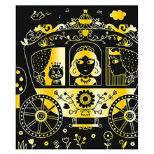 Load image into Gallery viewer, Janod Crafts – No Glue No Mess Scratch Art Princesses – Creative, Imaginative, Inventive, and Developmental Play -- STEAM Approach to Learning – Ages 5-8+, Model Number: J07893