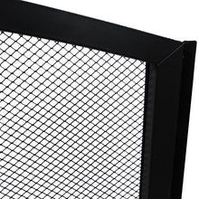 Load image into Gallery viewer, Panacea Products 15951 3-Panel Arch Screen with Double Bar for Fireplace, 29 Inch
