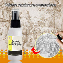 Load image into Gallery viewer, GEZICHTA Artists Fixative Spray,30ml/100ml Charcoal,Pastel,Pencil Works Transparent Fixative Spray,Prevent Smudging&Dusting,Long Lasting