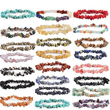 Load image into Gallery viewer, Natural Chip Stone Beads Multicolor 5-8mm About 400 Pieces Irregular Gemstones Healing Crystal Loose Rocks Bead Hole Drilled DIY for Bracelet Jewelry Making Crafting (5-8mm, Multicolor)