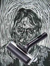 Load image into Gallery viewer, Accfore 3 Pack Soft Rubber Brayer, Rubber Glue Roller for Printmaking Ink Paint Block Stamping Gluing Wallpaper and Arts & Crafts(2.4 inch and 4 inch)