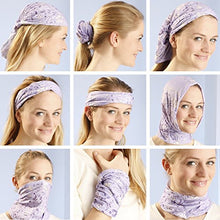 Load image into Gallery viewer, KALILY 12pcs/9pcs/6pcs Headband Bandana - Face Mask Headwear Neck Gaiter Shield Scarf - Tie Dye