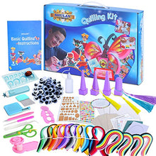 Load image into Gallery viewer, SHULAN Paper Quilling Kits for Adults Beginner Quilling Kit with Instructions Quilling Craft Kit for DIY Learning Class, Home Decoration, Birthday Gift