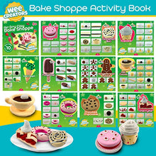 Load image into Gallery viewer, Air Dry Clay for Kids Modeling Kit | Bake Shoppe & Cute Critters Themed Activity Books | 36 Colors of molding Clay Magic