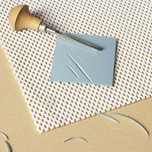 Load image into Gallery viewer, Easy Cut Carving Sheets - 4 Pack Blue Soft & Firm Artist Printmaking Block Printing Set for Sharp, Clear Prints Easy-to-Cut Linoleum (2" x 3")