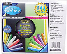 Load image into Gallery viewer, Sargent Art 93-2106, 144ct. Fluorescent and Metallic Tempera Paint Sticks, Classroom Set, Quick Drying