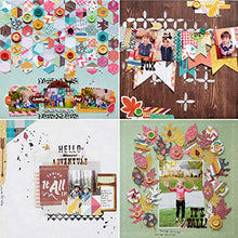 Load image into Gallery viewer, JHGCVX Decorative Craft Paper,Brilliant Life Theme Photo Album Scrapbook Decoration Accessories, Used as Handmade Greeting Cards, Background Paper, DIY Origami, Gift Boxes, etc.(24Pcs 66 inch)