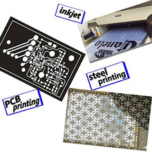 Load image into Gallery viewer, 13"x19" Screen Printing Film 25 Sheets Waterproof Inkjet Transparent Film for Water-based Pigment and Dye Printers