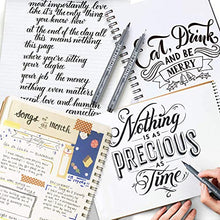 Load image into Gallery viewer, Hethrone Hand Lettering Pens, Calligraphy Pens and Black Calligraphy Set for Beginners Writing, Signature, Illustration Design and Drawing (12 Size)