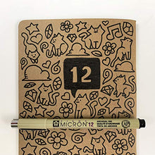 Load image into Gallery viewer, SAKURA Pigma Micron Black Ink Multi-tip Set, 6 Pack