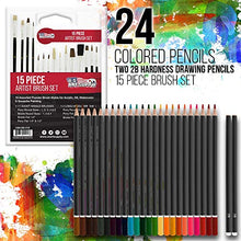 Load image into Gallery viewer, US Art Supply 162 Piece-Deluxe Mega Wood Box Art, Painting & Drawing Set that contains all the additional supplies you need to get started.