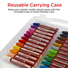 Load image into Gallery viewer, Faber-Castell Blendable Oil Pastels In Durable Storage Case- 24 Vibrant Colors - Non-Toxic Pastels for Kids
