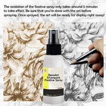 Load image into Gallery viewer, UXELY Fixative Spray for Artists to Secure Creations Made with Pastel, Chalk, Charcoal, Pencil