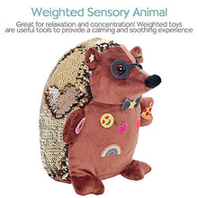 Load image into Gallery viewer, Creativity for Kids Sequin Pets Stuffed Animal - Happy the Hedgehog Plush Toy
