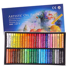 Load image into Gallery viewer, Oil Pastel Set,Professional Painting Soft Oil Pastels Drawing Graffiti Art Crayons Washable Round Non Toxic Pastel Sticks for Artist,Kids,Student,Beginner(50Colors)