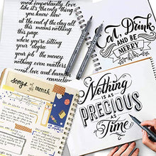 Load image into Gallery viewer, Hethrone Calligraphy Pens Fineliner Pens Micro Pen Set for Beginners Writing, Sketching, Illustration, Bullet Journaling (12 Size)
