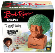 Load image into Gallery viewer, Chia Pet Bob Ross with Seed Pack, Decorative Pottery Planter, Easy to Do and Fun to Grow, Novelty Gift, Perfect for Any Occasion