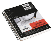 Load image into Gallery viewer, Canson 100510850 Pro-Art Artist Series Universal Sketch Pad, 5.5" x 8.5" Side Wire