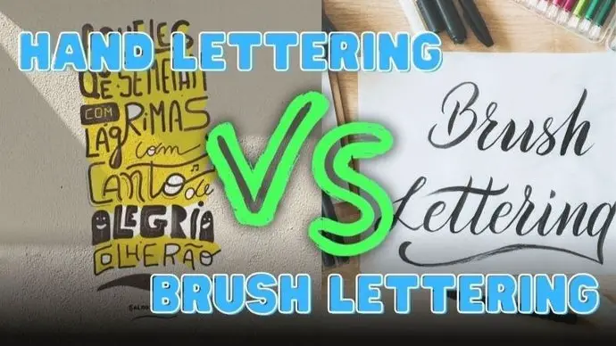 Hand Lettering Vs. Brush Lettering: The Ultimate Showdown