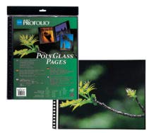 Load image into Gallery viewer, ProFolio by Itoya, Art ProFolio PolyGlass, 10-Pack Multi-Ring Binder Refill Pages - Portrait, 9 x 12 Inches
