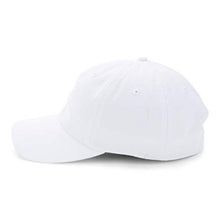 Load image into Gallery viewer, Paramount Apparel Baseball Cap Men Women Plain Blank Solid Adjustable Ball Cap Hat (White)
