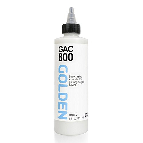 Golden Acryl Med 8 Oz Gac-800 Smooth Dry