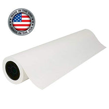 Load image into Gallery viewer, White Kraft Paper Roll | 36&quot; x 200&#39; (2400&quot;) | Best Craft Paper for Wall Art, Bulletin Board, Table Runner, Gift Wrapping, Painting, and Packing | Made in USA
