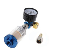 Load image into Gallery viewer, DollaTek AFR2000 Air Pressure Regulator Water Separator Trap Filter Airbrush Compressor with Fittings MPA Pressure Gauge Combination
