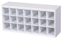 Load image into Gallery viewer, ArtBin 6828AG Paint Storage Tray, Art &amp; Craft Supply Storage, Super Satchel System Accessory, Wall Mountable 21 Compartment Paint Organizer, White
