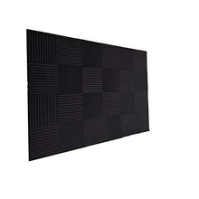 Load image into Gallery viewer, 50 Pack Acoustic Panels Soundproof Studio Foam for Walls Sound Absorbing Panels Sound Insulation Panels Wedge for Home Studio Ceiling, 1&quot; X 12&quot; X 12&quot;, Black (50PCS Black)
