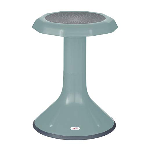 ECR4Kids ACE Active Core Engagement Wobble Stool for Kids, Flexible Classroom & Home Seating, Kids’ Chair, Flexible Seating, Wiggle Chairs, 360 Degree Movement, 18-inch Seat Height, Seafoam