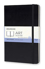 Load image into Gallery viewer, Moleskine Art Sketchbook, Hard Cover, Large (5&quot; x 8.25&quot;) Plain/Blank, Black, 104 Pages
