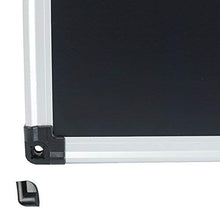 Load image into Gallery viewer, XBoard 48 x 36 Magnetic Chalkboard Black Board, Chalk Board/Blackboard with 2 Magnets
